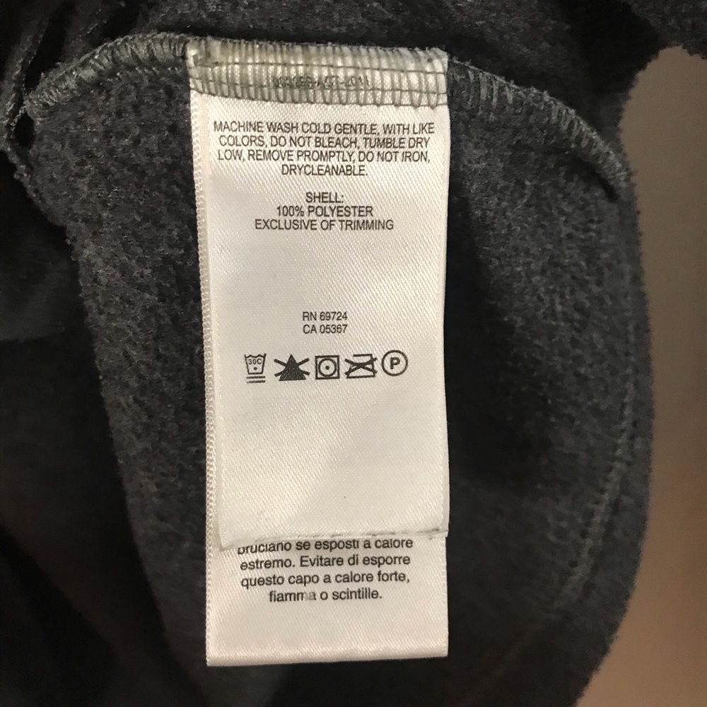 Youth XL Gray Columbia zip up jacket - Picture 5 of 7